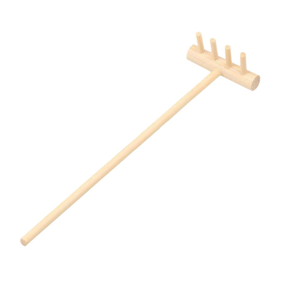 Мини бамбуковые грабли