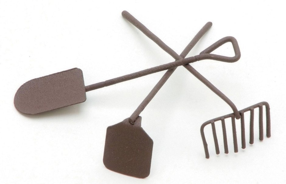 Деревянные грабельки для сада камней