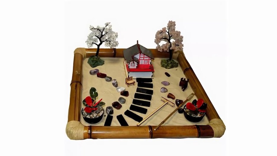 Сад камней настольный