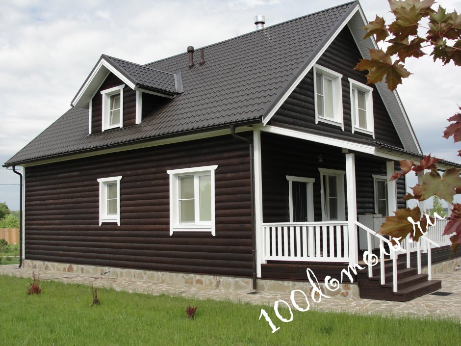 Коричневый дом