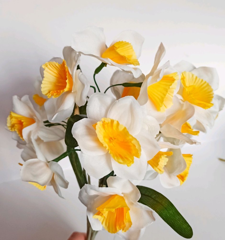 Белые нарциссы букет