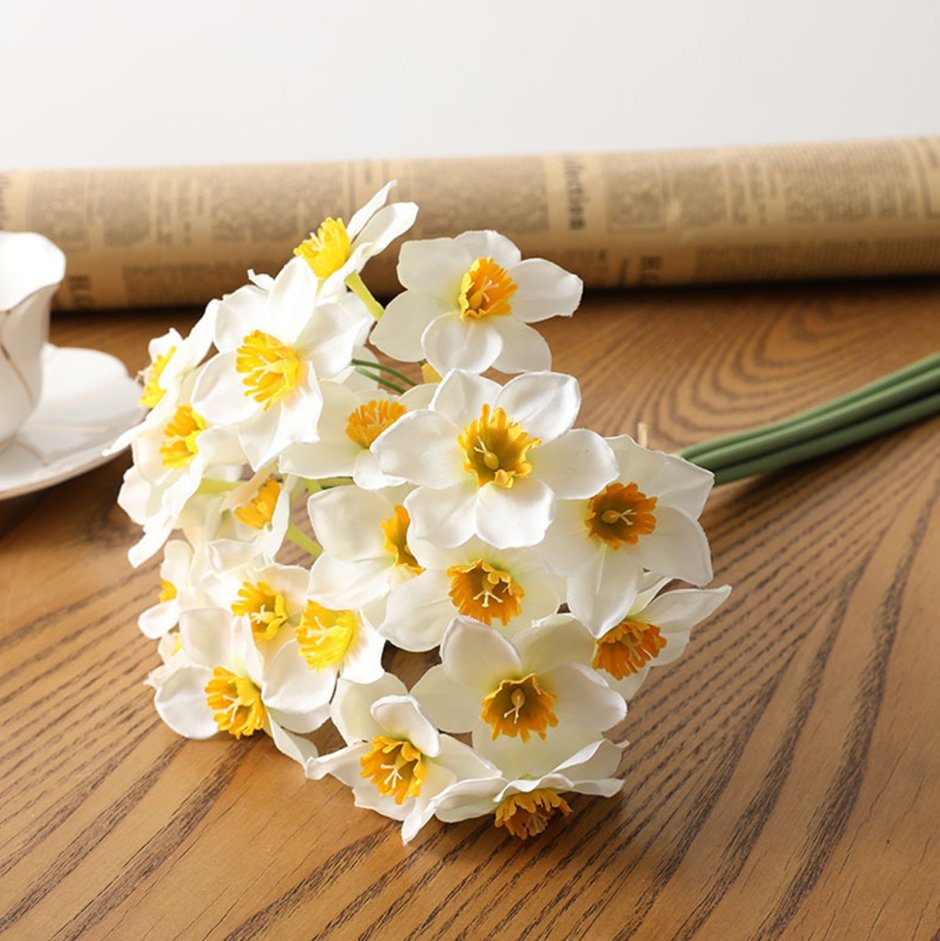 Букет нарциссов искусственных