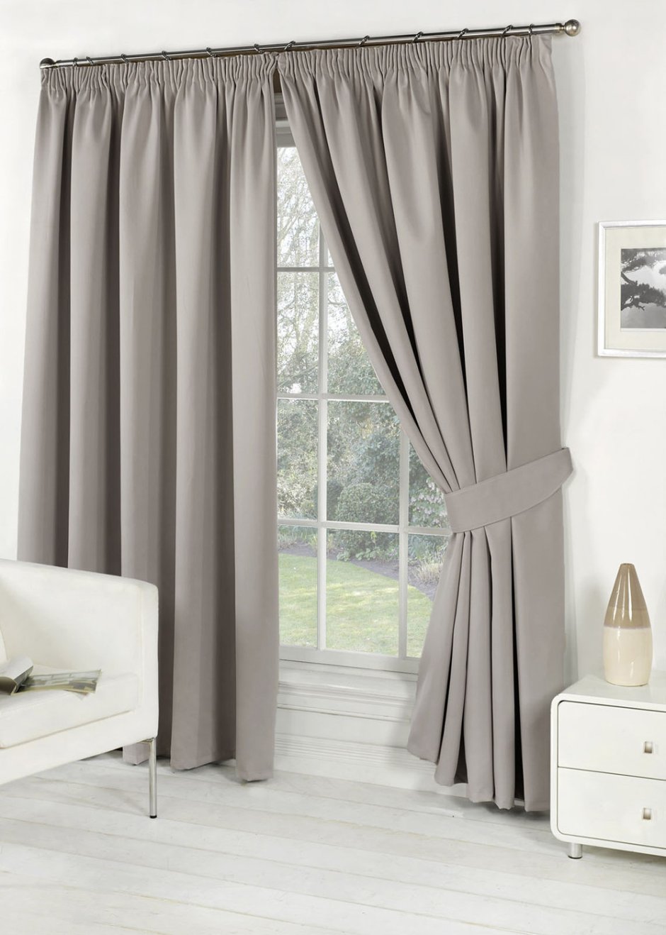 Гардины синие