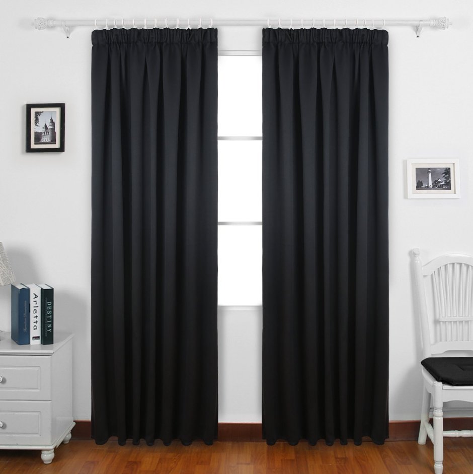 Шторы блэкаут в стиле лофт