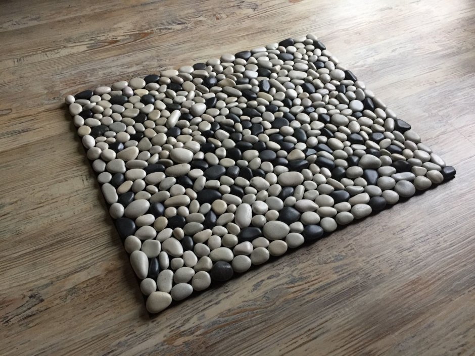 Коврик имитация гальки