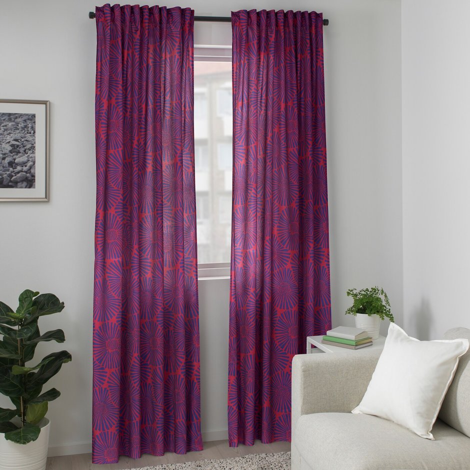 Шторы комбинированные из двух