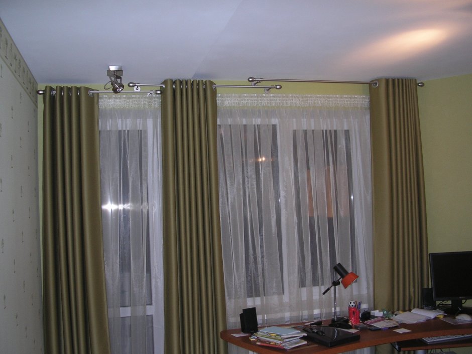 Тюль на люверсах