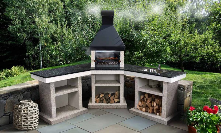 Зона барбекю