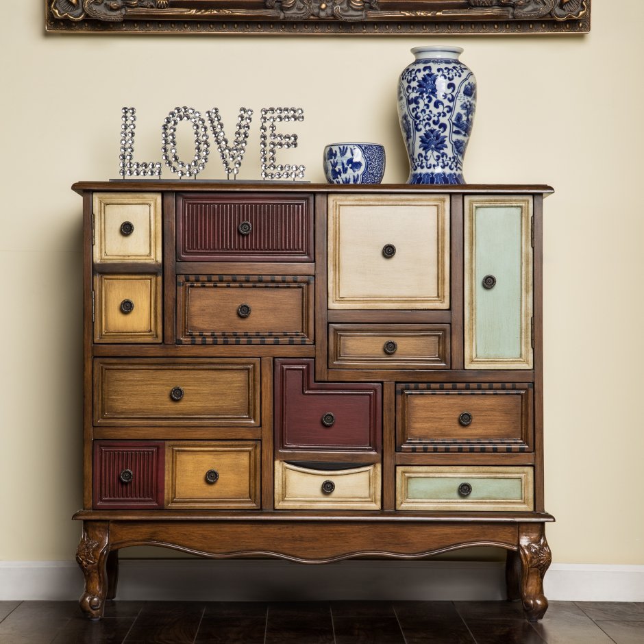 Accent Chest of Drawers made of Walnut