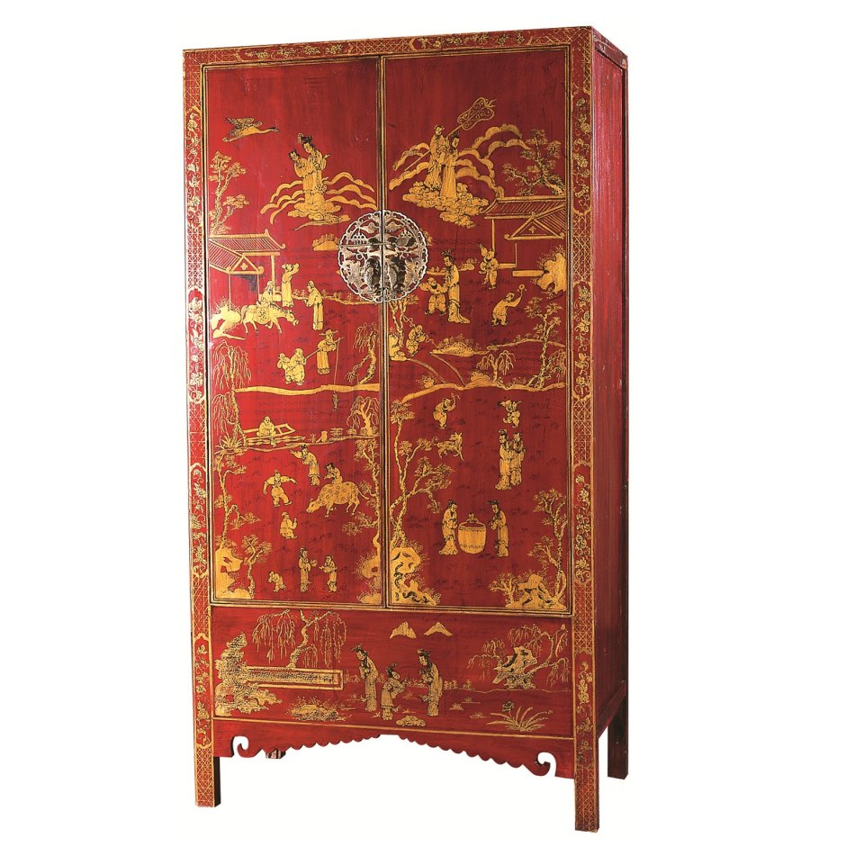 Китайский шкаф Коромандель