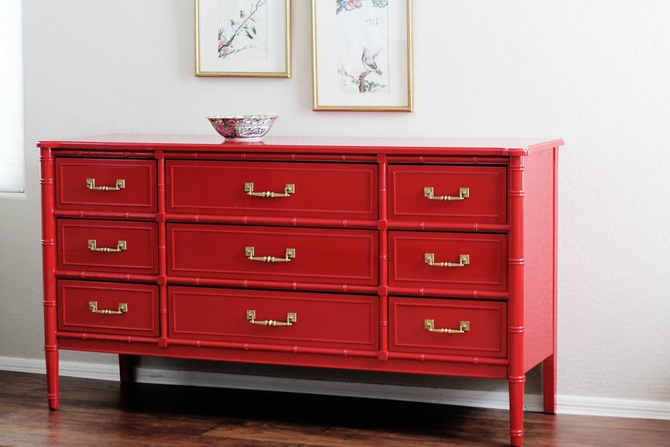 Художественная роспись мебели