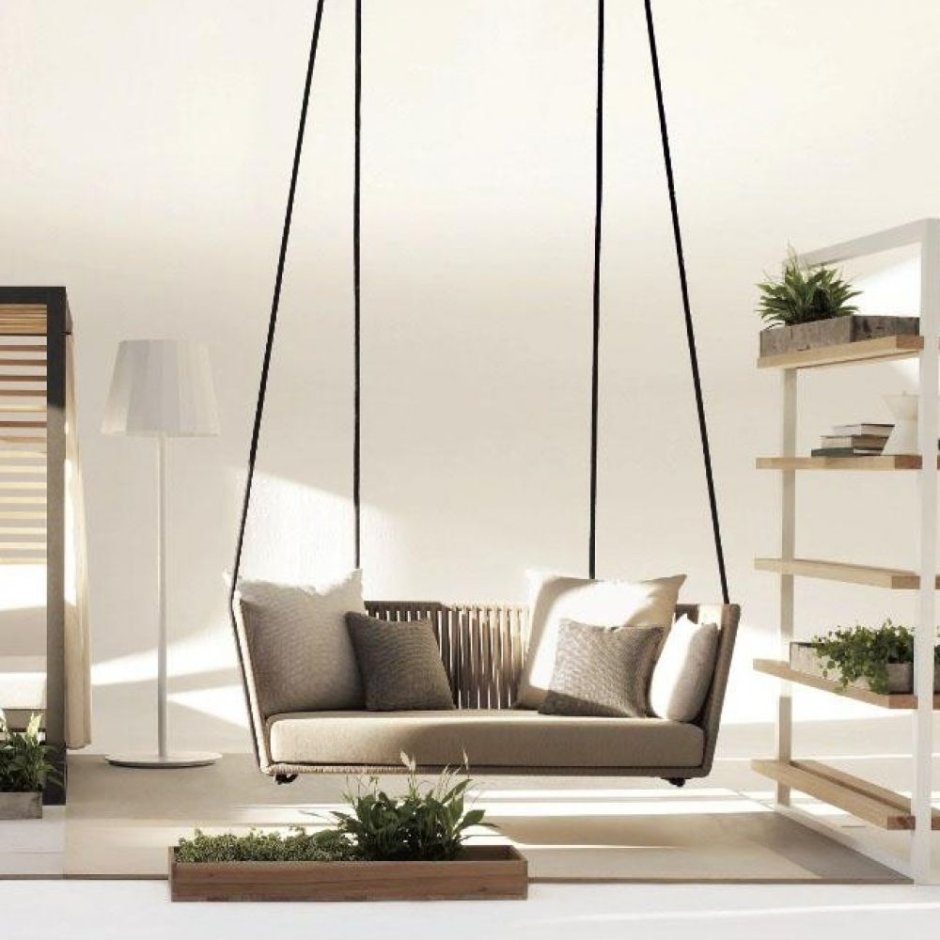 Kettal мебель качели Bitta 2 Seater Swing Rope Set