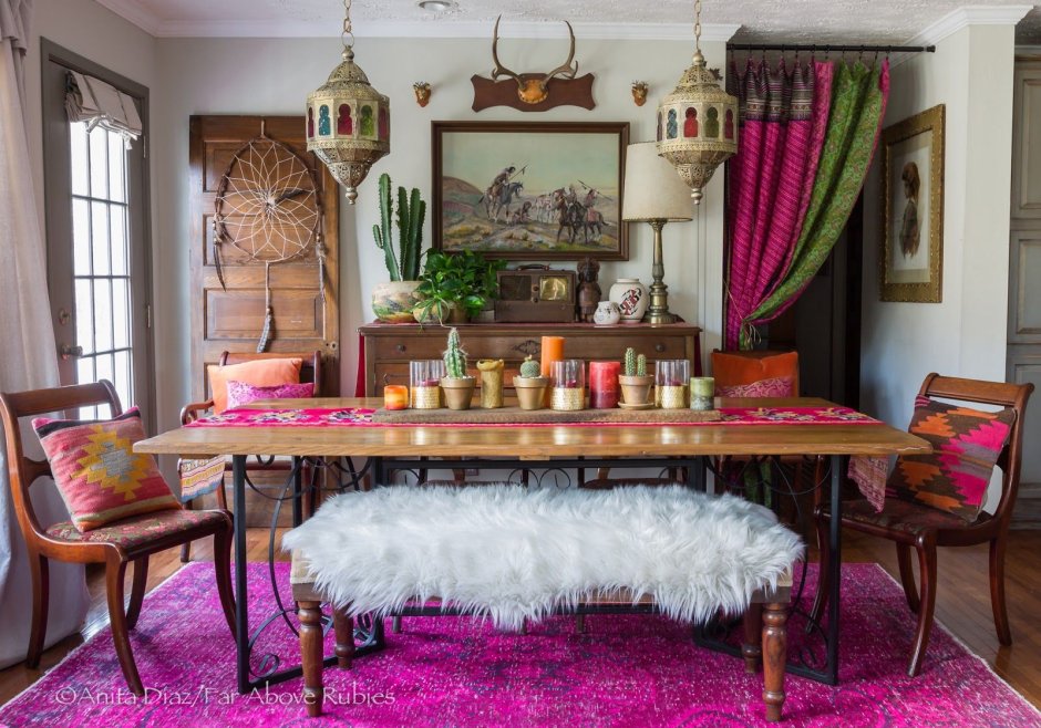 Кухонный стиль Богема бохо