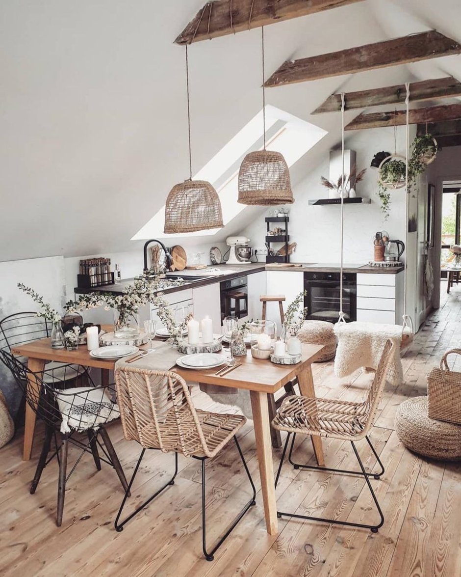 Кухня бохо Шик