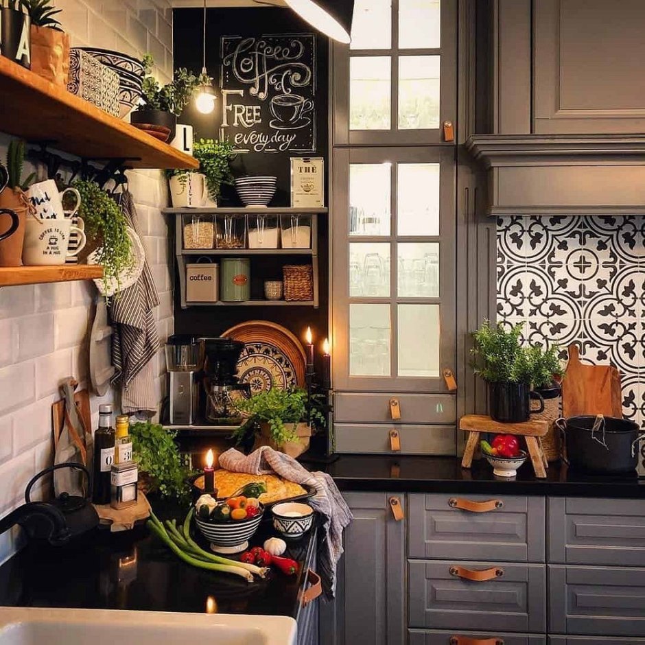 Кухня бохо Шик