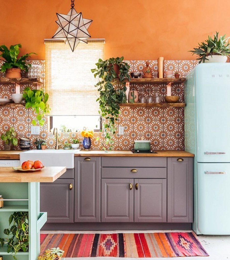 Кухня бохо Сканди