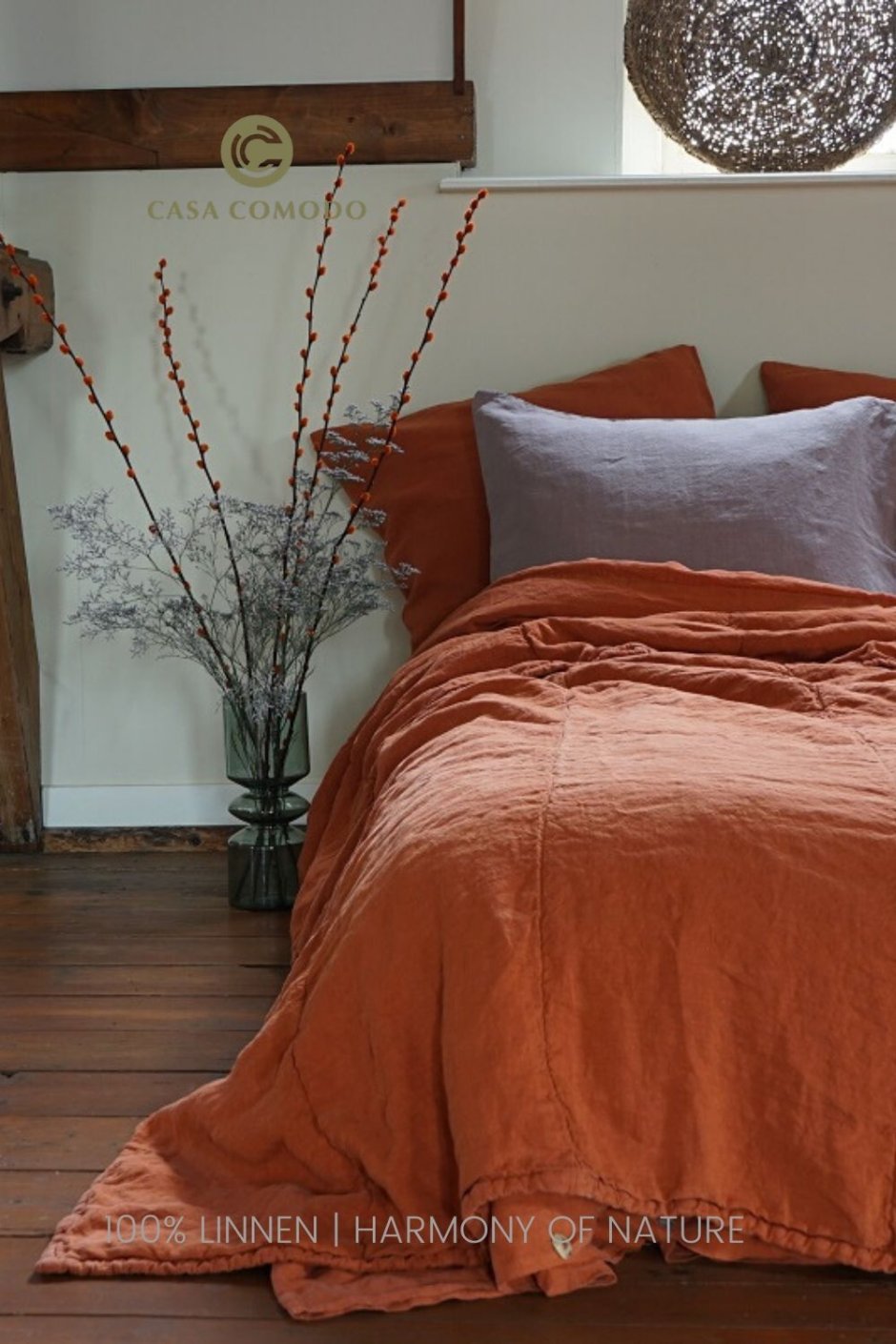 Сине оранжевый интерьер