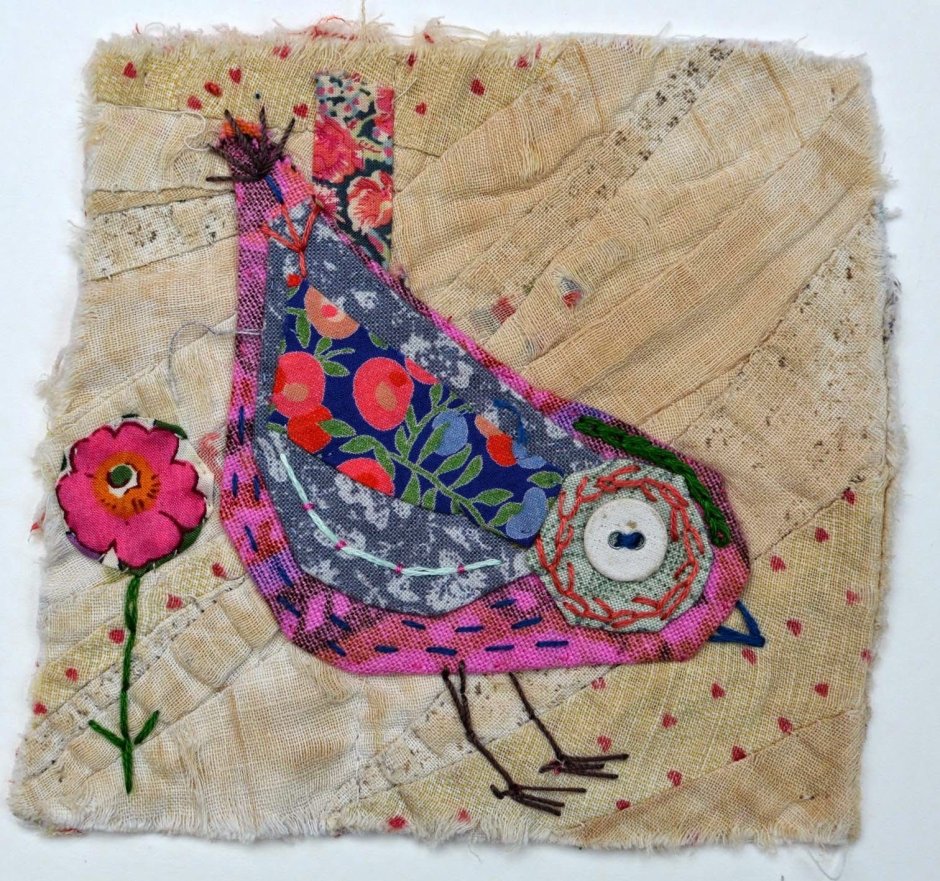 Арт-текстиль в технике крейзи-квилт