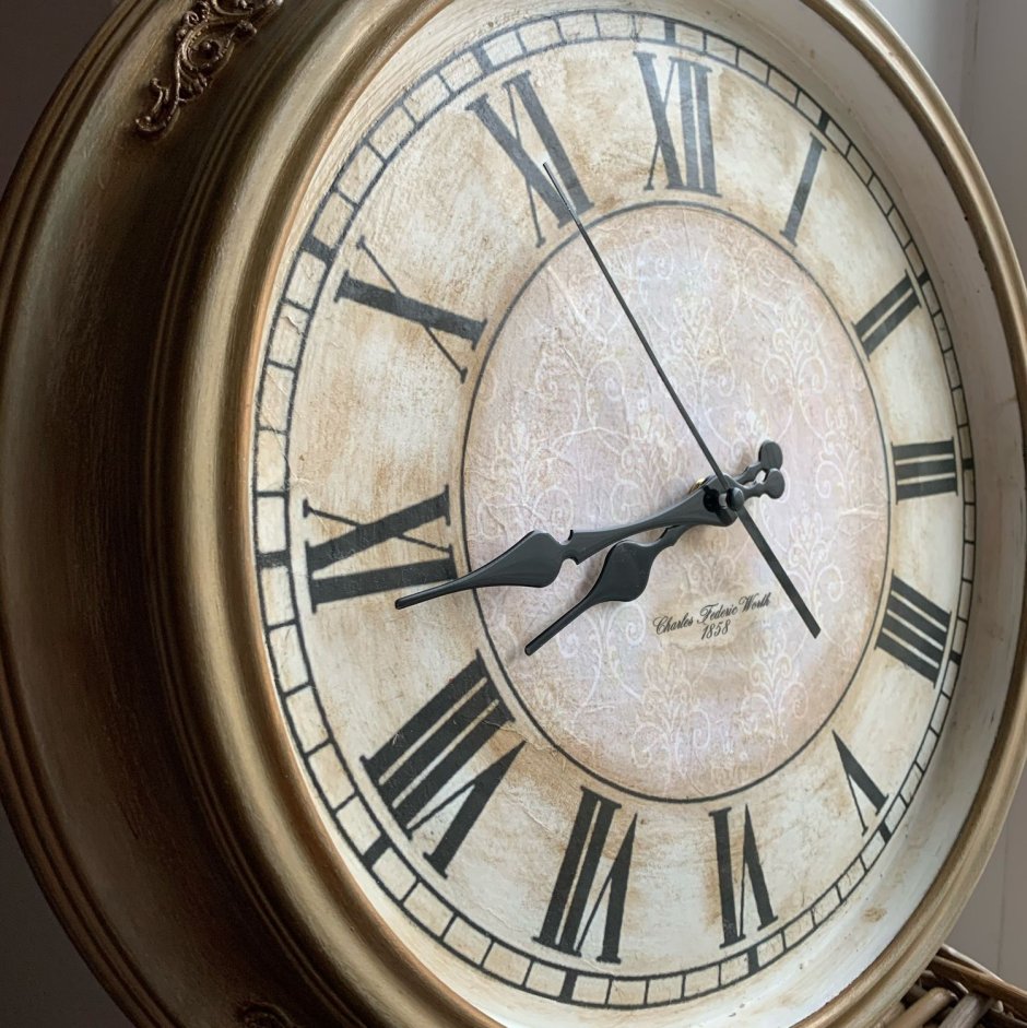 Часы Мейсен арт деко