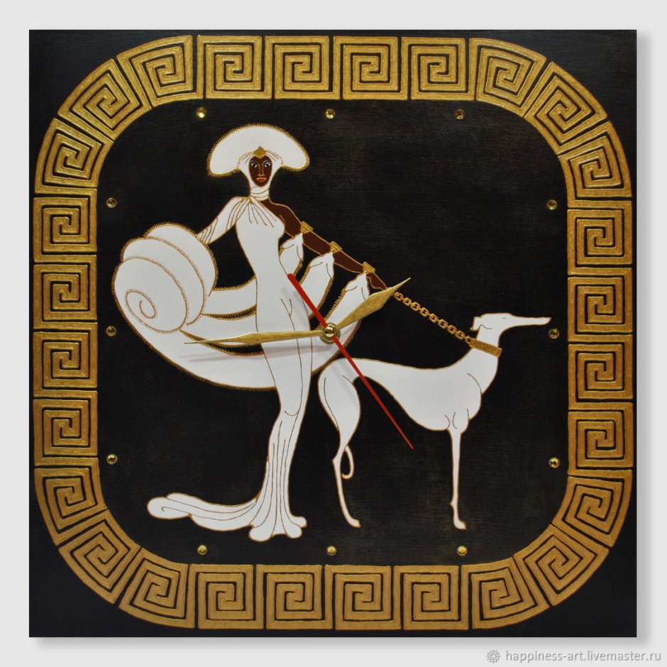 Часы в стиле арт деко