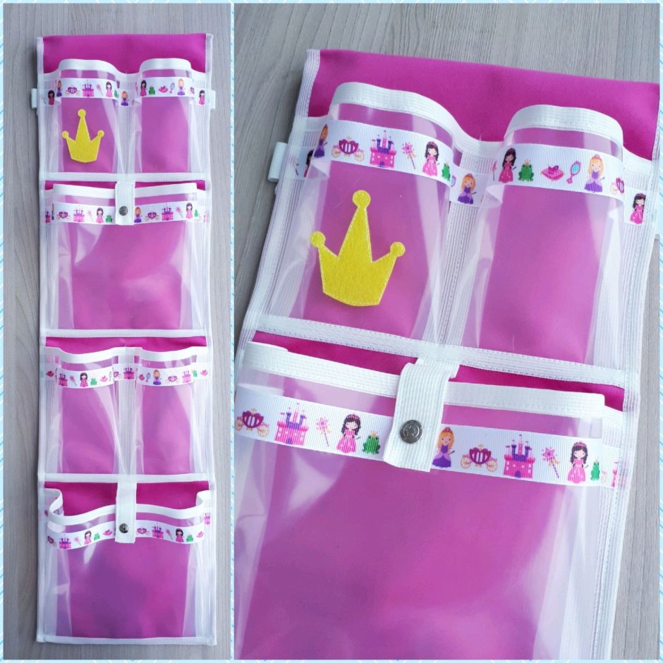 Кармашки для детского сада в шкафчик