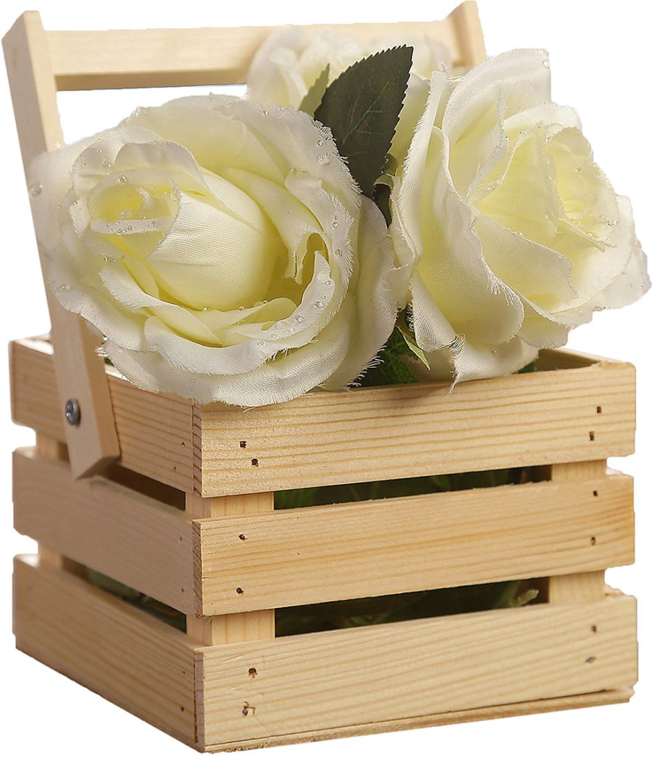 Деревянные кашпо для цветов