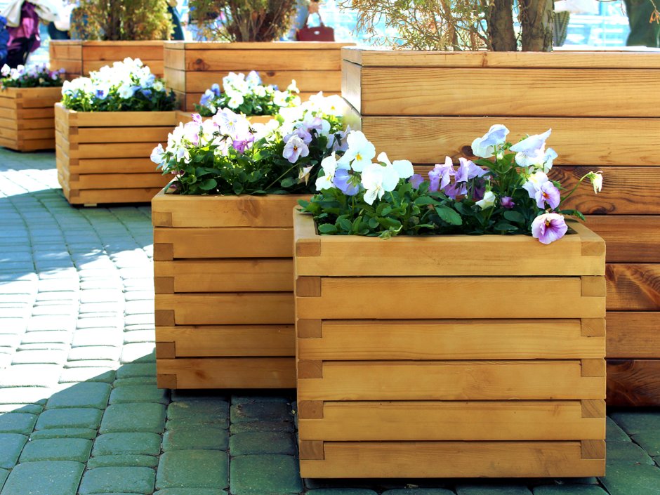 Кадки для цветов уличные