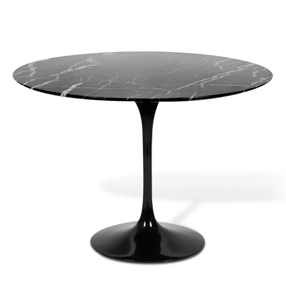 Стол Tulip с черной ножкой