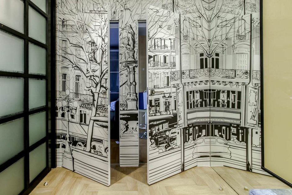 Шкаф купе в маленькой спальне