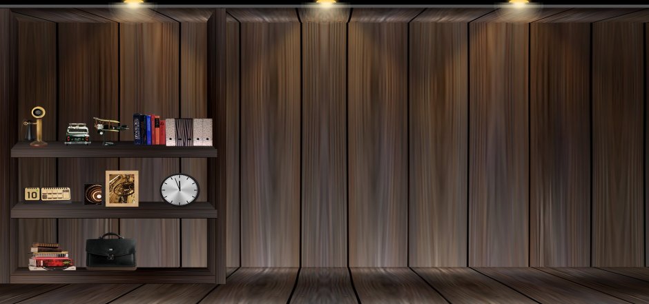 Вертикальные полочки для фона