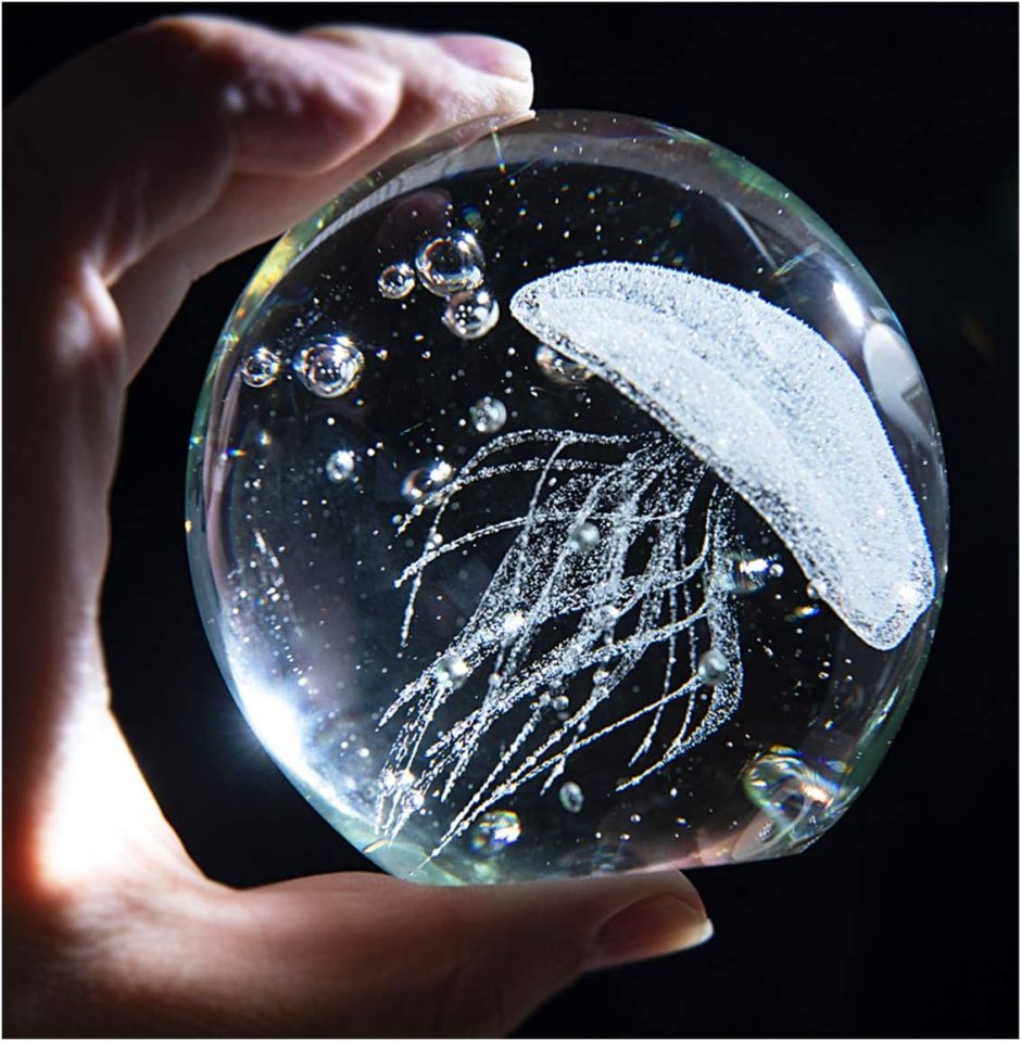 Старинные пресс папье стекло