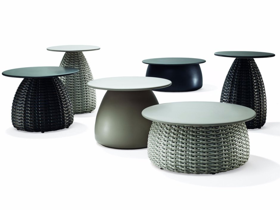 Комплект кофейный 210025 из ротанга