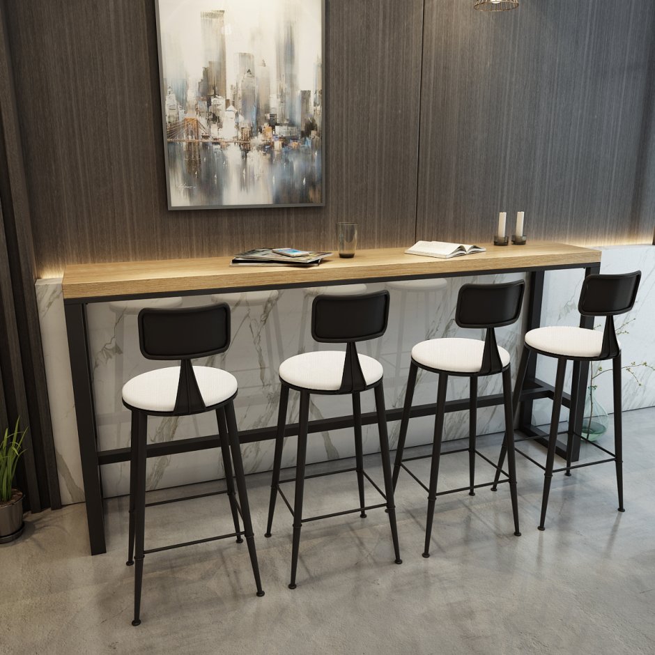 Барная стойка со стульями