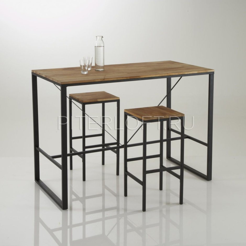 Стол барный лофт / стол дп1-02-04