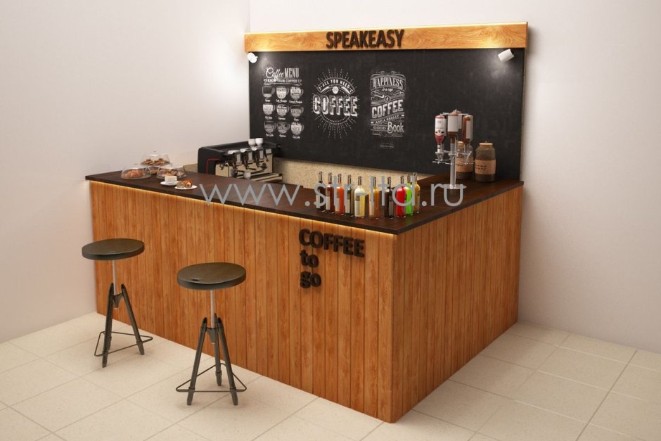 Стойка для кофейни