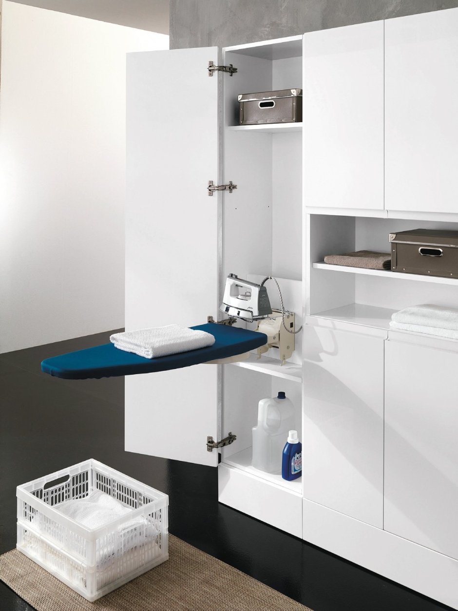 Постирочная икеа с гладильной