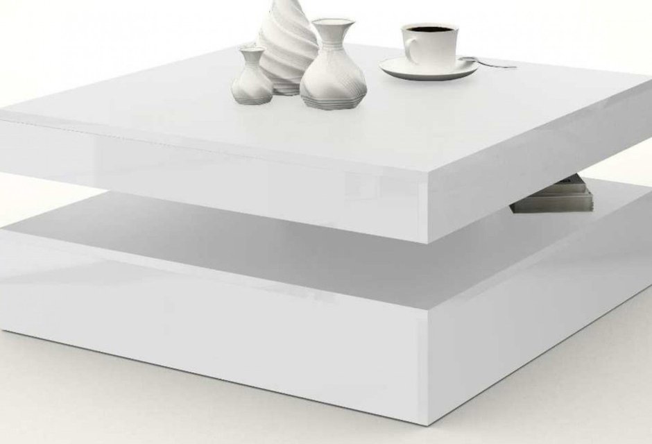 Журнальный стол Dupen CT-202 белый