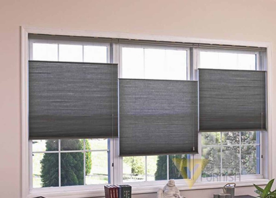 Римские шторы снизу вверх