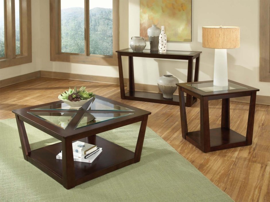 Журнальный столик в интерьере