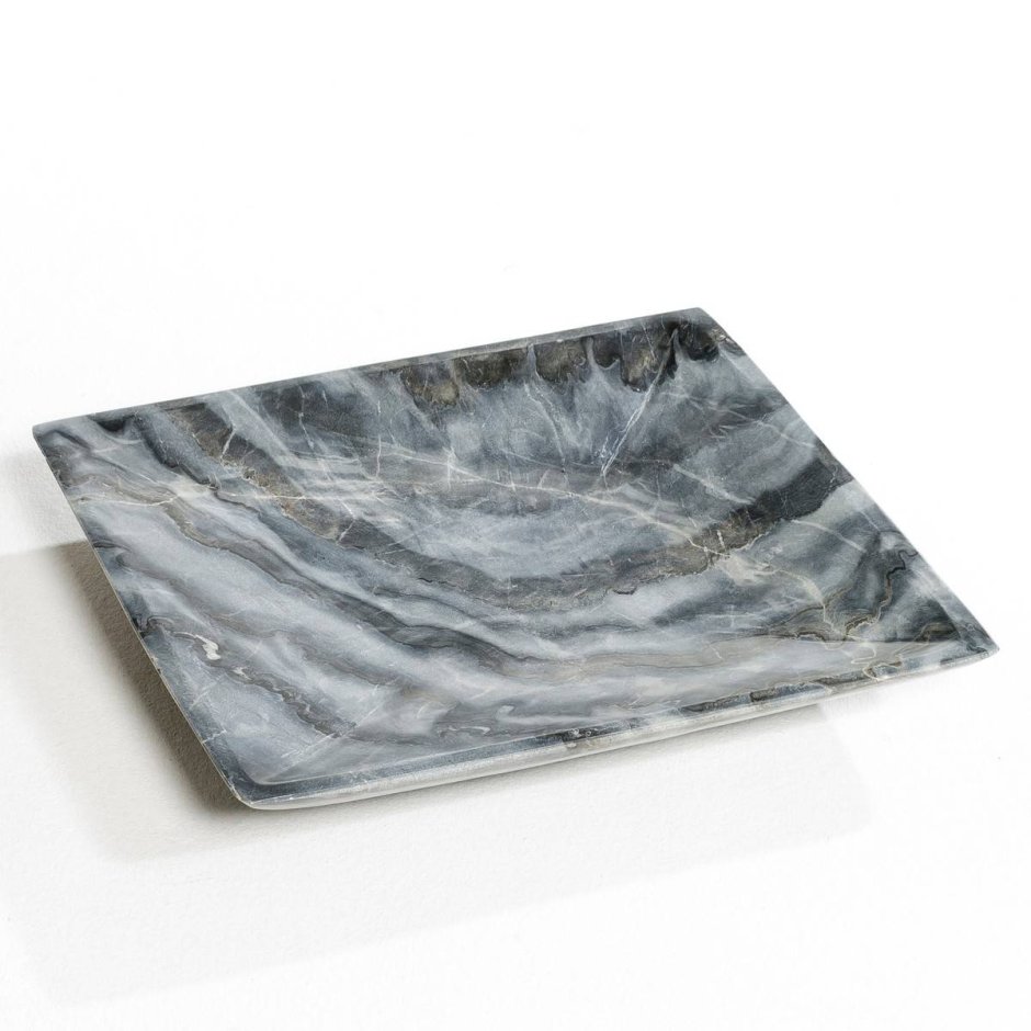 Поднос из мрамора
