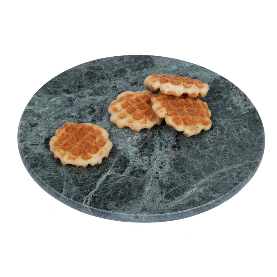 Поднос из белого мрамора