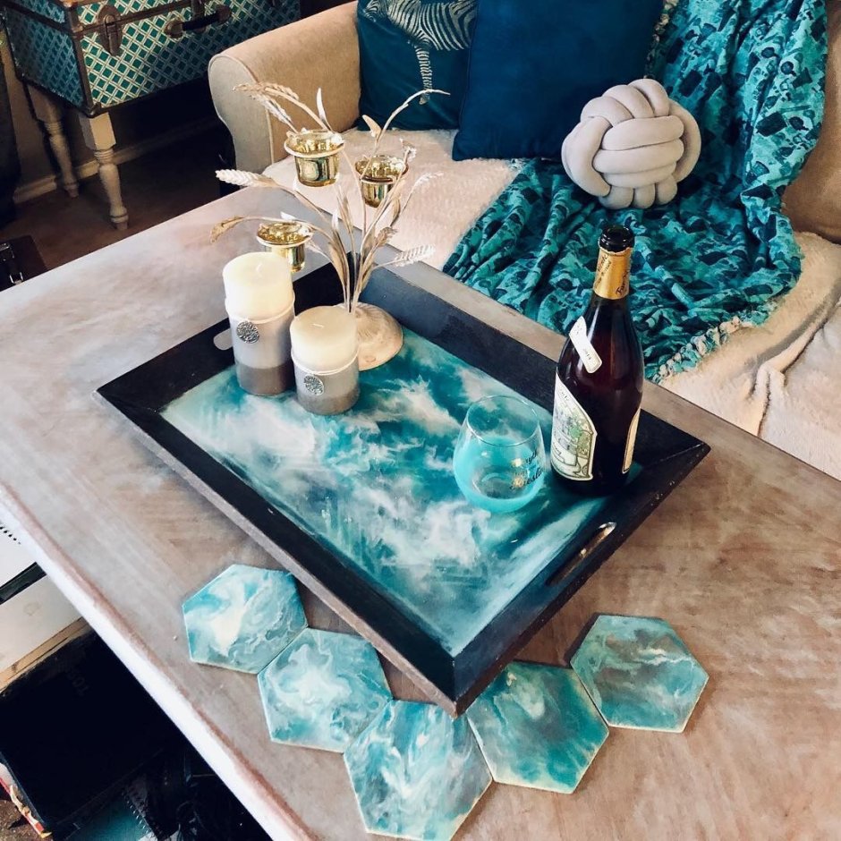 Поднос мрамор Lefard a247639