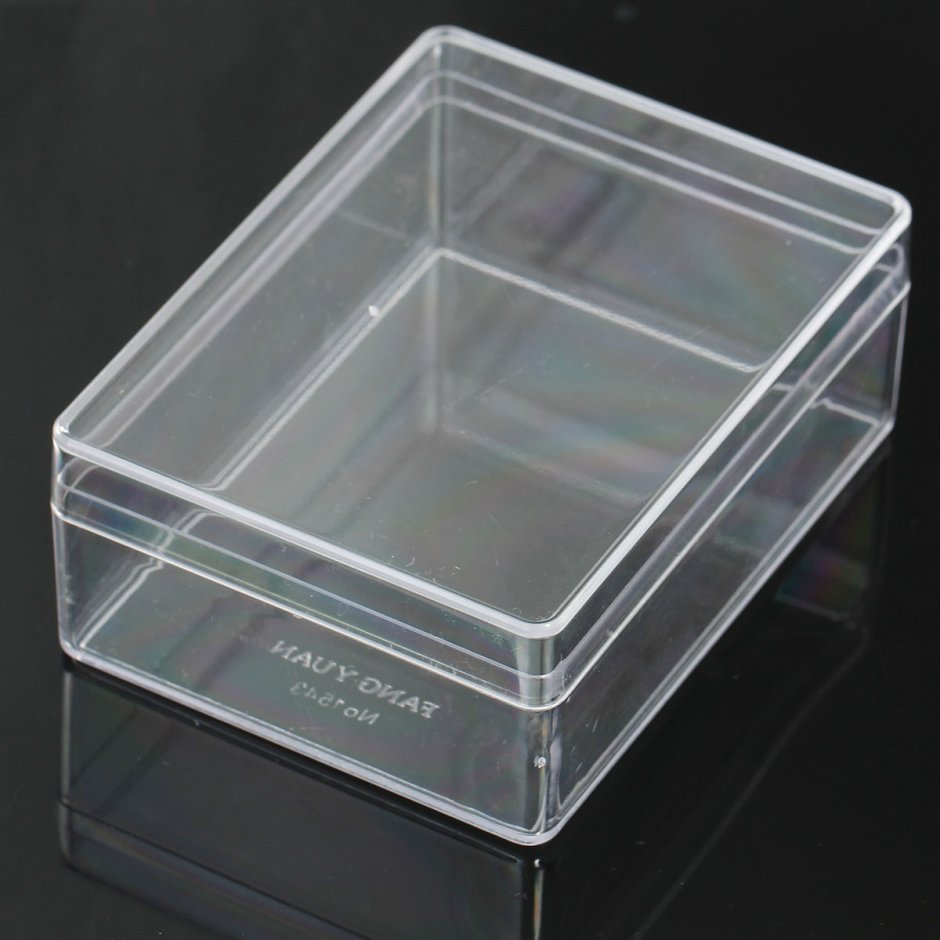Прозрачные пластиковые коробки