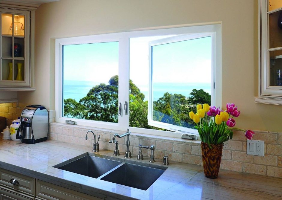 Окна Рехау с раскладкой