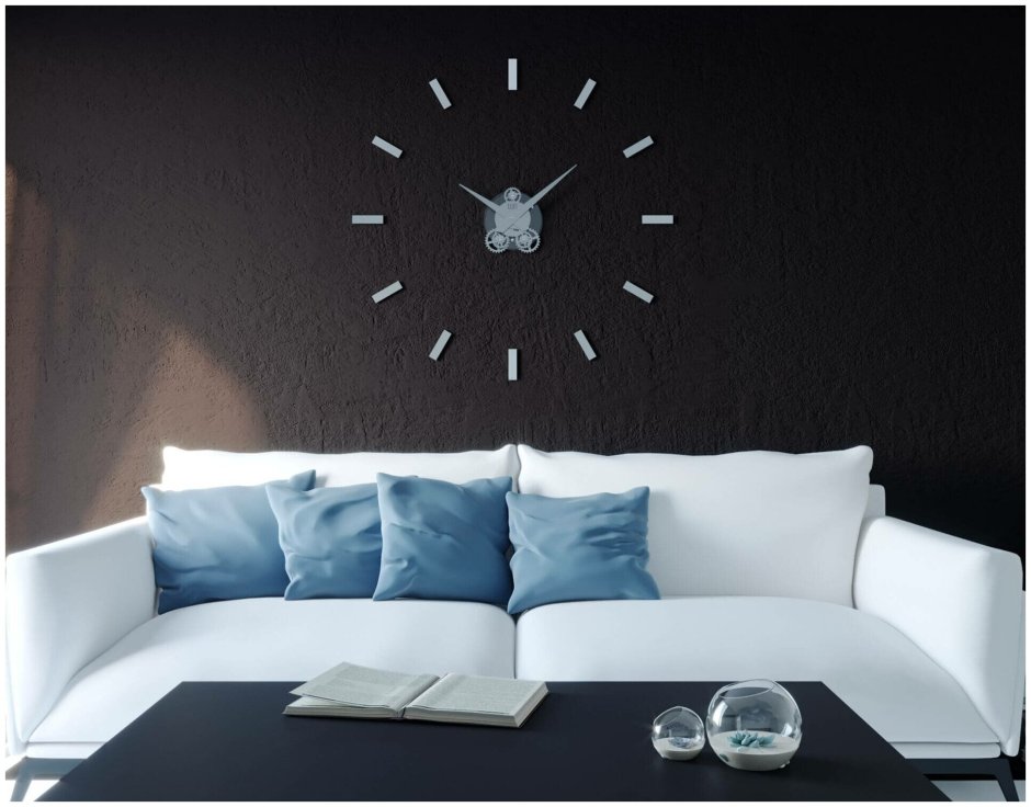 Часы настенные большие оригинальные для гостиной