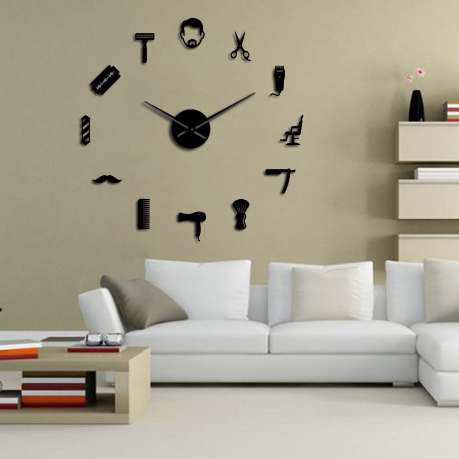 3д часы настенные Светоцентр