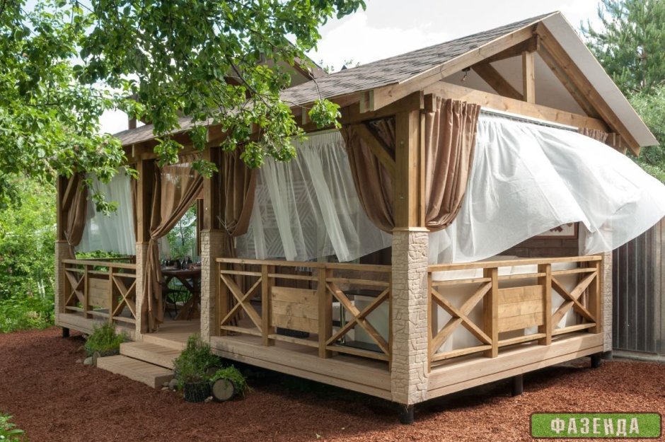 Классическая беседка Фазенда
