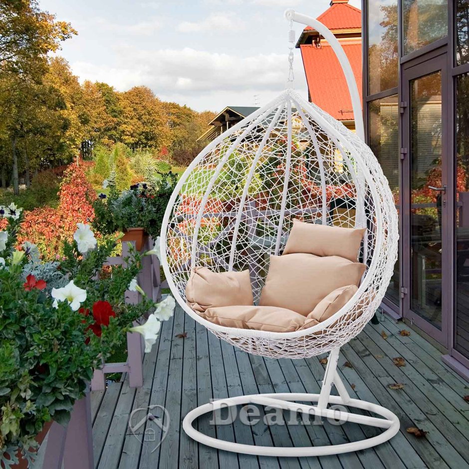 МК подвесное кресло макраме