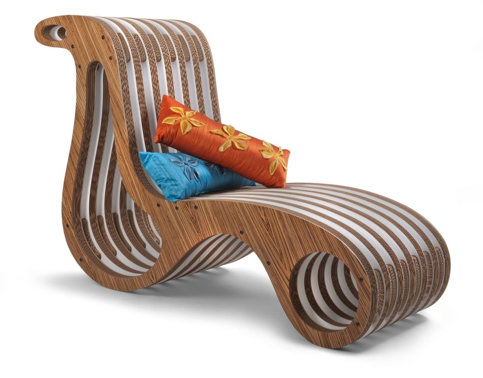 Кресло лежак Lounge Armchair DIY