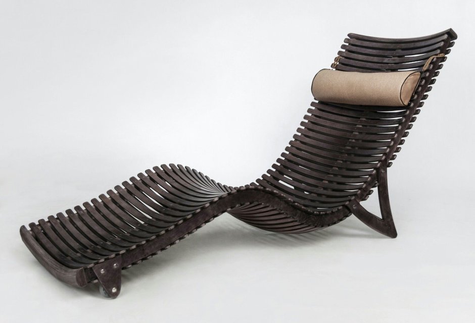 Шезлонг деревянный